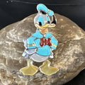Zuni Sterling Silver Donald Duck Inlay Ring | Sz 6 Adjustable | Authentic Native American Handmade | 16560