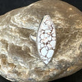 Navajo Wild Horse Turquoise Ring | Sterling Silver | Sz 6 Adjustable | Authentic Native American Handmade | 15552