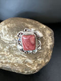 Women's Sterling Silver Purple Spiny Oyster Ring | Sz 9 | 14908