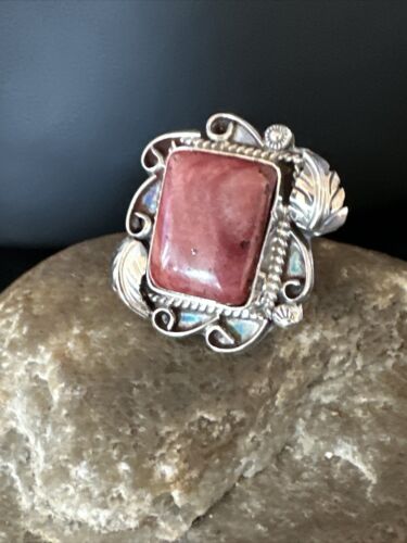 Women's Sterling Silver Purple Spiny Oyster Ring | Sz 9 | 14908