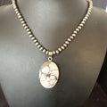 Navajo Wild Horse Necklace Pendant | Sterling Silver | Authentic Native American Handmade | 15724