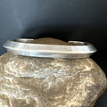 Old Pawn Navajo Cuff Bracelet | Sterling Silver | Authentic Native American Handmade | 18124