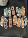 A Lot NAVAJO Zuni Southwestern Bracelet Jewelry | Sterling Silver | Authentic Native American Handmade