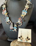 MICKEY Horse ZUNI TURQUOISE SQUASH BLOSSOM EARRINGS | Sterling Silver | Authentic Native American Handmade | 17784