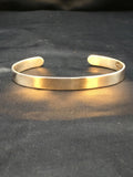 Handmade Band Bracelet Navajo | Sterling Silver | Authentic Native American Handmade | 08934