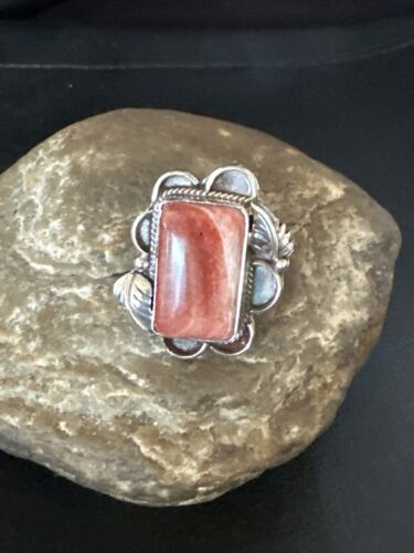 Women's Sterling Silver Purple Spiny Oyster Ring | Sz 8 | 14902