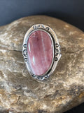 Men's Navajo Turquoise Purple Spiny Oyster Ring | Sterling Silver | Sz 10.5 | Authentic Native American | 10298