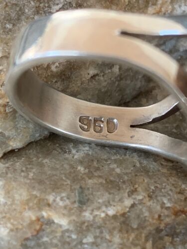 Native American Navajo Men's Turquoise Sterling Silver 2 Stone Ring | Sz 6 | Native American Handmade | 8765