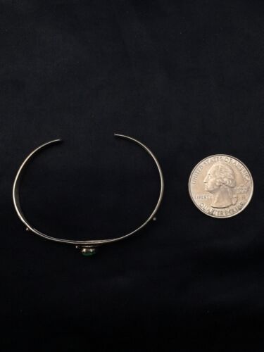Southwestern Green Opal Children's Bracelet | Sterling Silver | Handmade | 4377