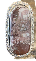 Southwestern Navajo Wild Horse Turquoise Ring | Sterling Silver | Sz 9.5 | 1870
