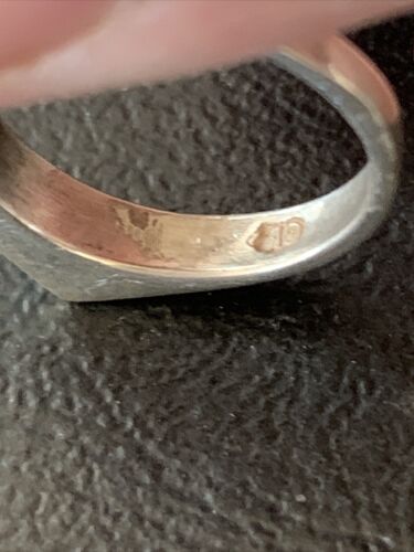 Navajo Blue Turquoise Purple Sugilite Inlay Ring | Sz 5.5 | Authentic Native American Handmade | 11147