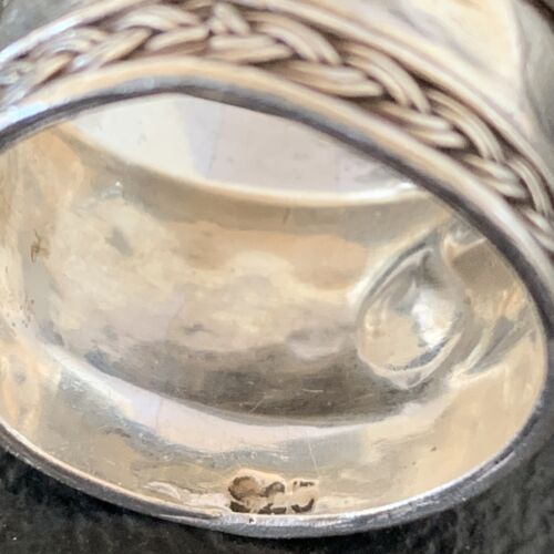 Navajo Men's Band Ring | Sterling Silver | Sz 7 | Authentic Native American Handmade | 10409