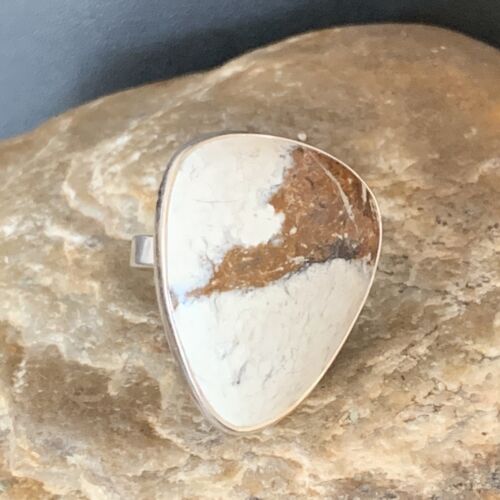 Native American Women's Wild Horse Turquoise Ring | Sz 8 | Sterling Silver | 14030