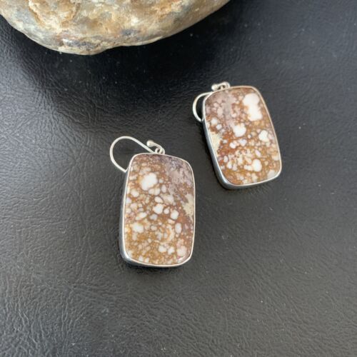 Southwestern Women's Navajo Wild Horse Earrings Set | Sterling Silver | Authentic Native American Handmade | 12030