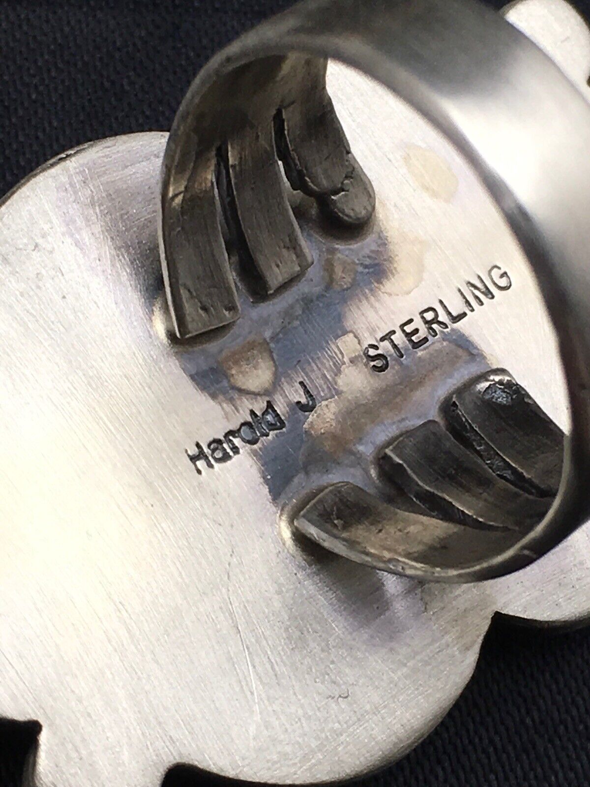 Native American Navajo Spiny Oyster Ring | Sterling Silver | Sz 7 | 4191