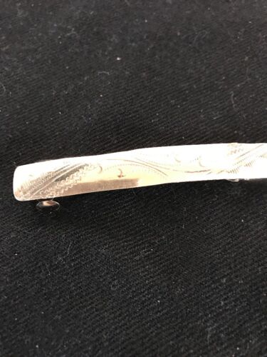Navajo Hair Barrette | Stamped Sterling Silver | 2.5" | Authentic Native American Handmade | 14192