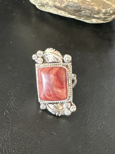 Women's Sterling Silver Purple Spiny Oyster Ring | Sz 9 | 14904