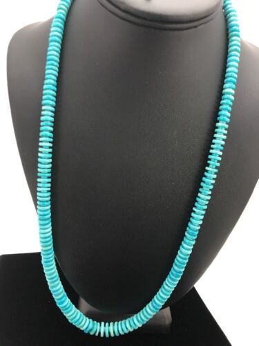 Ultra Rare Sleeping Beauty Turquoise Pendant Necklace & Earrings | Sterling Silver | 20" | 3053