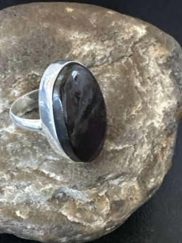 Women's Southwestern Sterling Silver Purple Sugilite Ring | Sz 8 | 17239