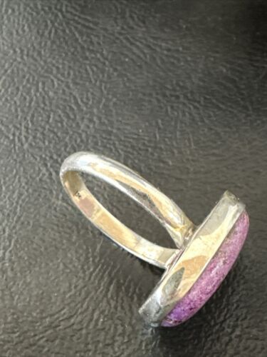 Women's Southwestern Sterling Silver Purple Sugilite Ring | Sz 10 | 17559