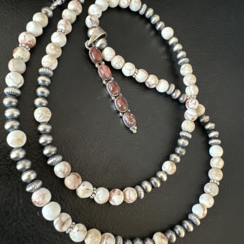 Navajo Wild Horse Necklace Pendant | Sterling Silver | Authentic Native American Handmade | 15813