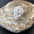 Men's & Women's Wild Horse Turquoise Ring | Navajo Sterling Silver | Sz 7 | Authentic Native American Handmade | 17259