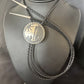 Native American Handmade Men's Bolo Tie | Hopi Sterling Silver | 14323
