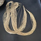 Gold Filled Heishi Tubes Necklace | 50 Strand | Liquid Sterling Silver | 30" | 17393
