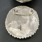 Navajo Orange Spiny Oyster Cluster Concho Belt Buckle | Sterling Silver | Authentic Native American Handmade | 16344