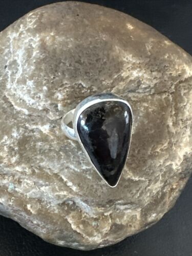Southwestern Women's Sterling Silver Purple Sugilite Ring | Sz 8 | 17238