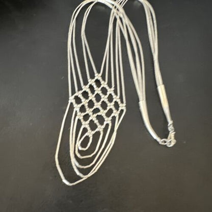 Heishi Liquid Sterling Silver 5-Strand Necklace | 20" | 15888