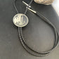 Native American Handmade Men's Bolo Tie | Hopi Sterling Silver | 14323