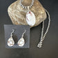 Navajo Wild Horse Necklace Pendant and Earrings Set | Sterling Silver | Authentic Native American Handmade | 15739