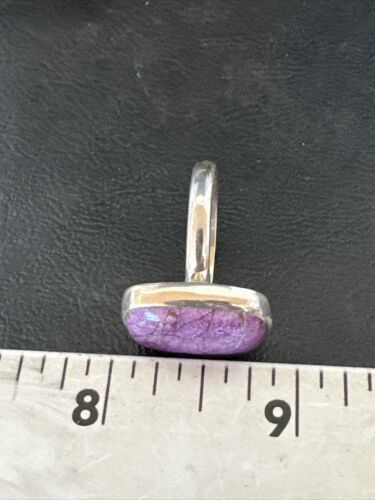 Women's Southwestern Sterling Silver Purple Sugilite Ring | Sz 10 | 17559