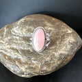 Navajo Oval Pink Conch Ring | Sz 8 | Authentic Native American Handmade | 16046