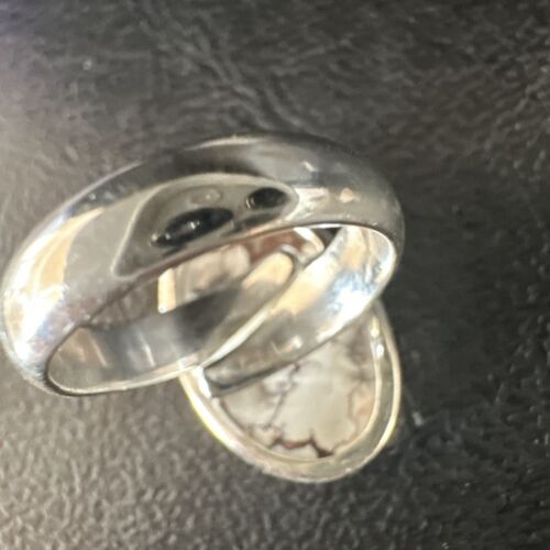 Men's & Women's Wild Horse Turquoise Ring | Navajo Sterling Silver | Sz 7 | Authentic Native American Handmade | 17279