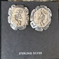 Navajo Kokopelli Dangle Earrings Set | Sterling Silver | Authentic Native American Handmade | 15142