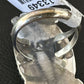 Men's Women's White Buffalo Turquoise Ring | Navajo Sterling Silver | Sz 9 | 13349