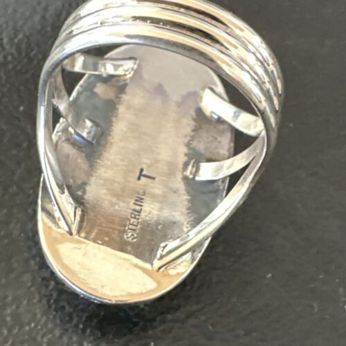 Women's Wild Horse Turquoise Ring | Navajo Sterling Silver | Sz 9 | Authentic Native American Handmade | 16471
