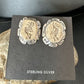 Navajo Kokopelli Dangle Earrings Set | Sterling Silver | Authentic Native American Handmade | 15142