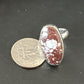Men's & Women's Wild Horse Turquoise Ring | Navajo Sterling Silver | Sz 8 | 17359