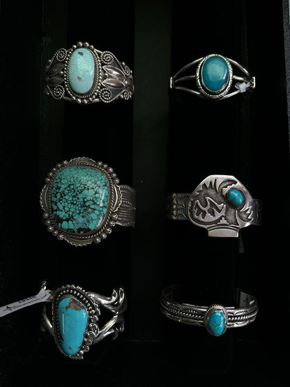 A Lot Sterling Silver NAVAJO Zuni Native American Southwestern Bracelets Jewelry
