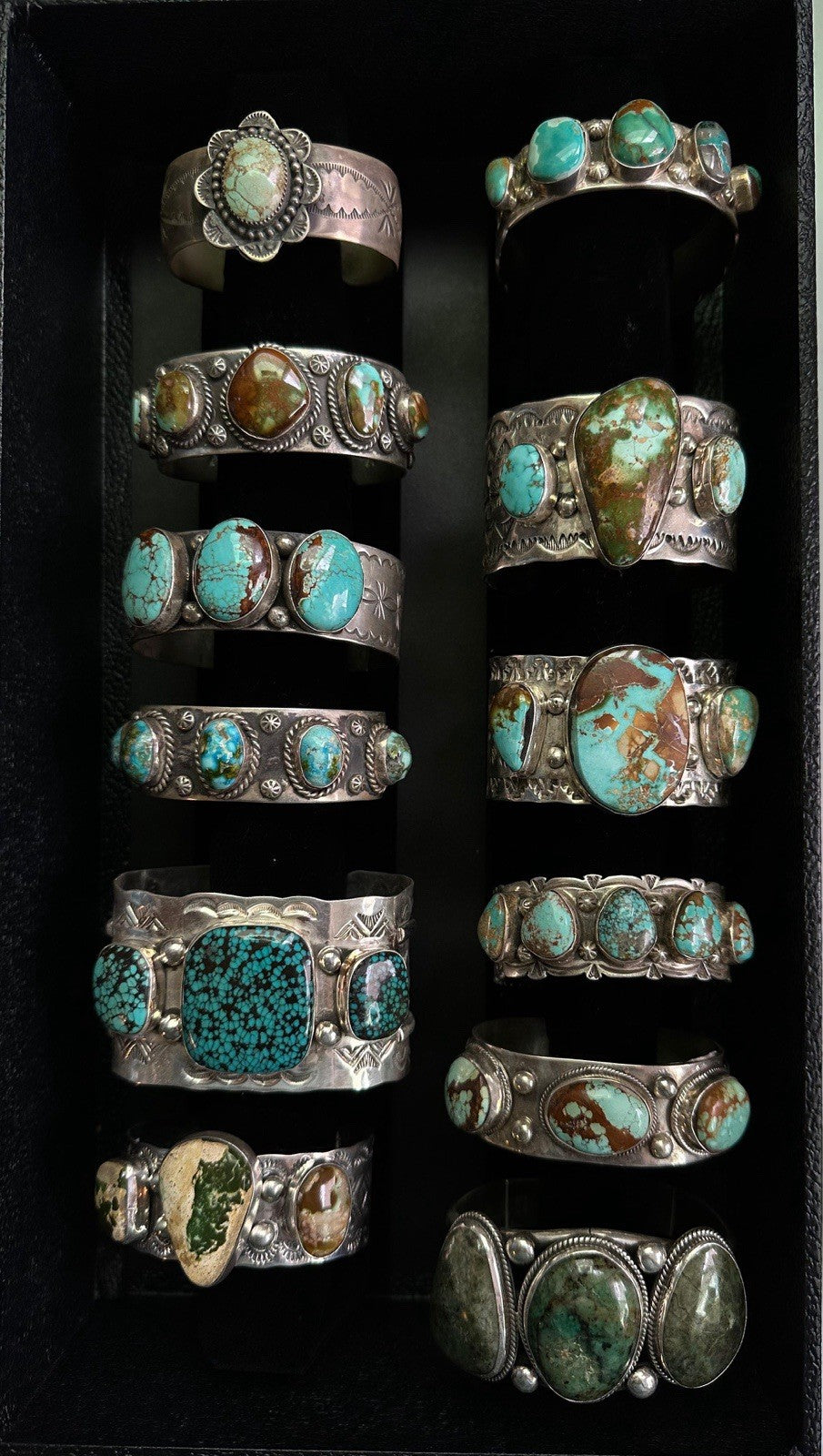 A Lot Sterling Silver NAVAJO Zuni Native American Southwestern Bracelets Jewelry