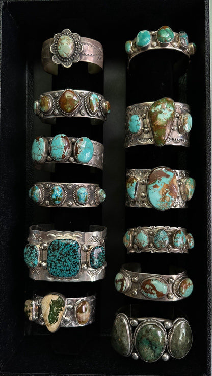 A Lot Sterling Silver NAVAJO Zuni Native American Southwestern Bracelets Jewelry