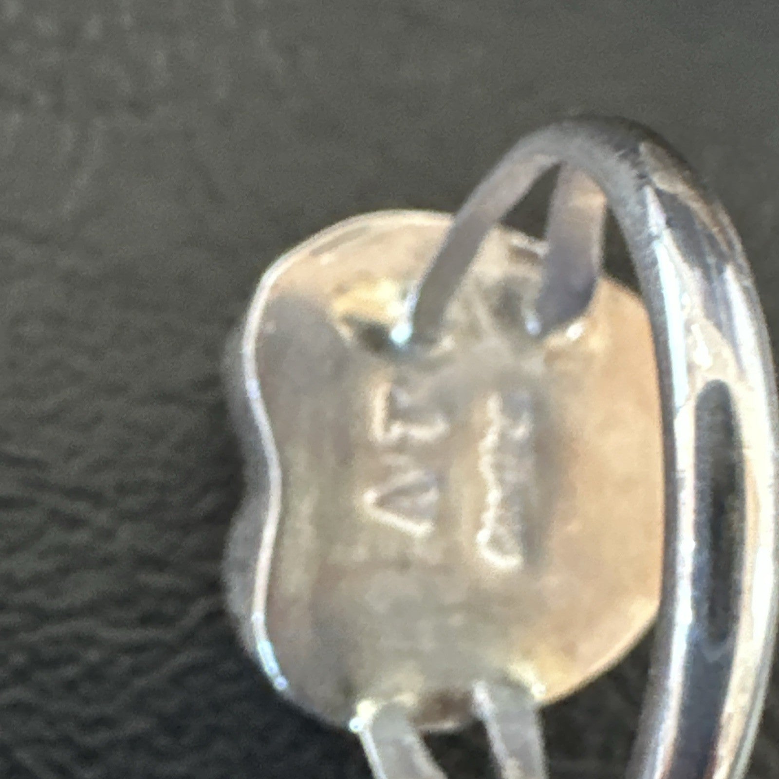 Orange Heart Ring Handmade Navajo Spiny Oyster Sterling Silver Sz 9 19329