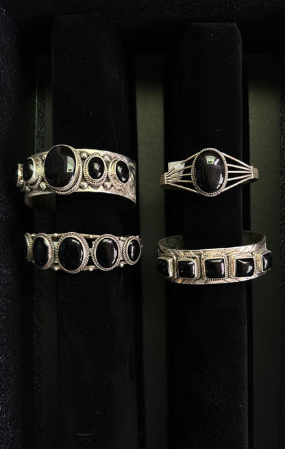 A Lot Sterling Silver NAVAJO Zuni Native American Southwestern Bracelets Jewelry
