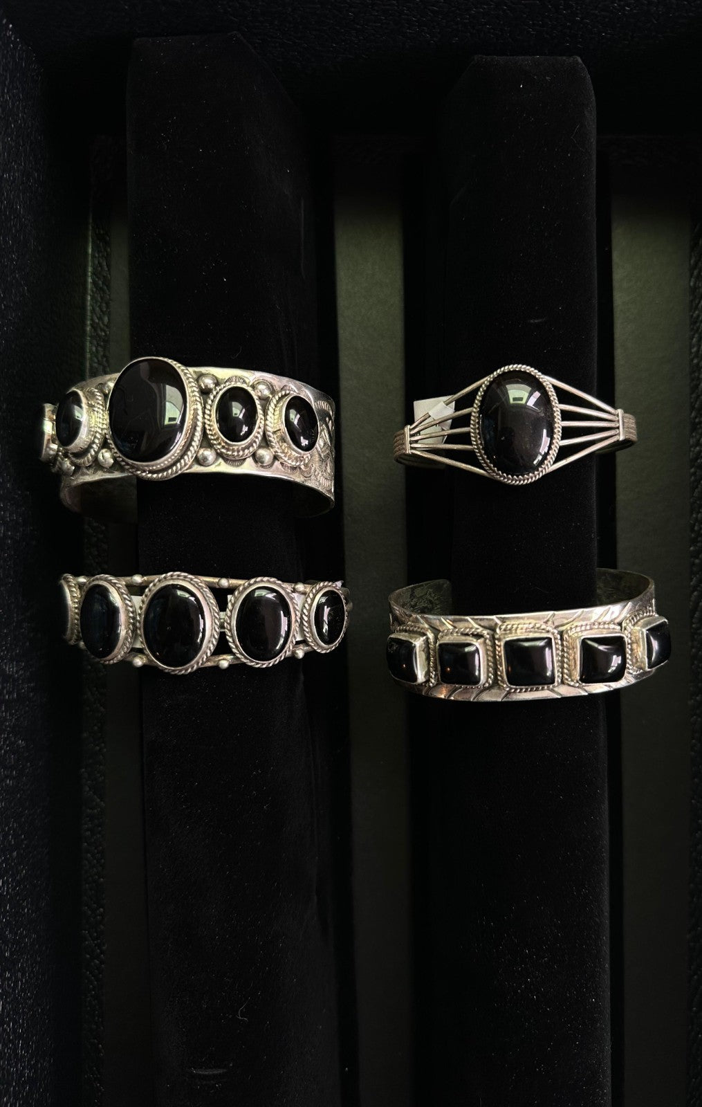 Native American Navajo Zuni Squash Blossom Cuffs Necklaces Rings