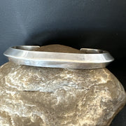 Old Pawn Navajo Cuff Bracelet | Sterling Silver | Authentic Native American Handmade | 18124