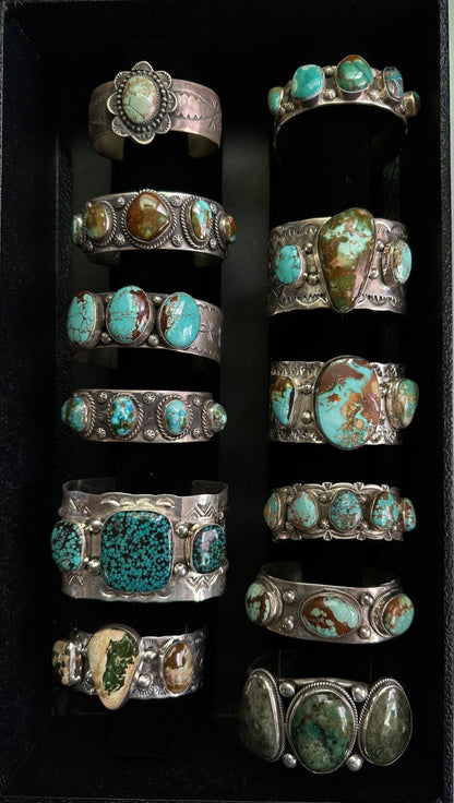 Native American Navajo Zuni Squash Blossom Cuffs Necklaces Rings