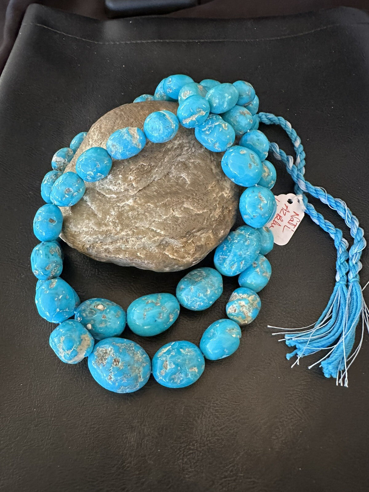 Collectors Authentic 2S Blue Sleeping Beauty Graduated Turquoise 20” 18458